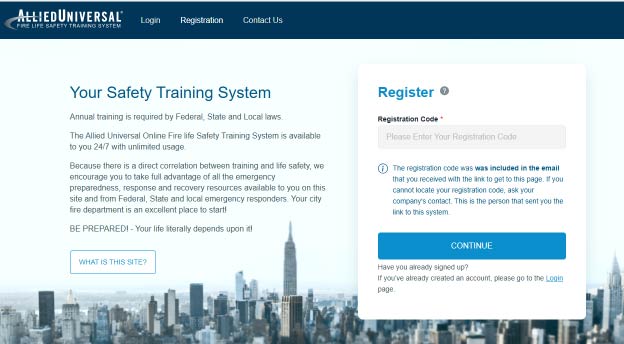 Registration Page Image